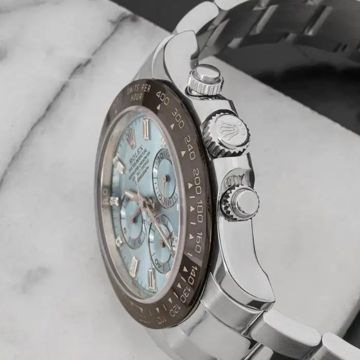 Cosmograph Daytona 40mm Platinum Ice-Blue Dial m116506-0002